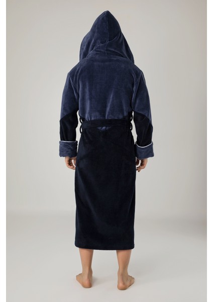 Nışa Çift Renk Bambo Cotton Erkek Bornozu fiyatları