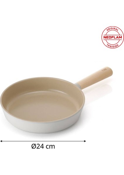 Fika Alüminyum Döküm Cam Kapaklı 10 Parça Tencere & Tava Seti 18S22K22D24K24T26W