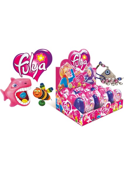 Fulya Heart 10GR Şek.plas.oyun. Tablet Draje Şeker - 12 Adet