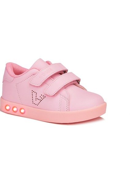 Oyo Işıklı Kız İlk Adım Pembe Sneaker