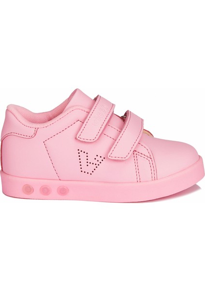 Oyo Işıklı Kız İlk Adım Pembe Sneaker