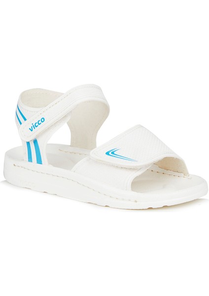 Dory Basic Unisex Bebe Beyaz Sandalet
