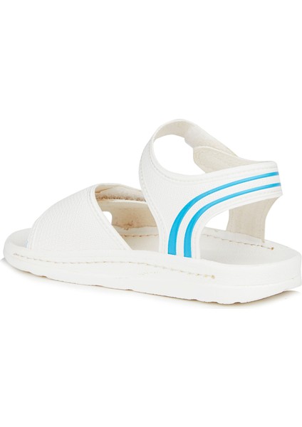Dory Basic Unisex Bebe Beyaz Sandalet