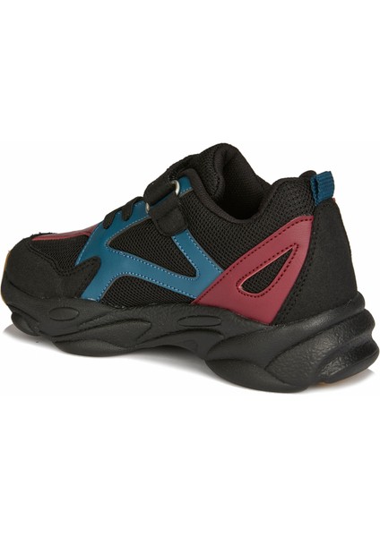 Asimo Hafif Unisex Çocuk Siyah Sneaker