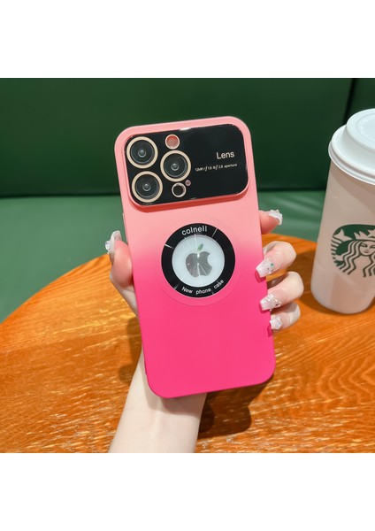 Iphone 14 Plus Tampon Telefon Kılıfı Için Degrade Manyetik Tam Kapak Telefon Kılıfı (Yurt Dışından)
