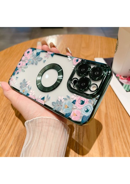 Iphone 14 Pro Tampon Telefon Kılıfı Için Elektroliz Telefon Kılıfı (Yurt Dışından)