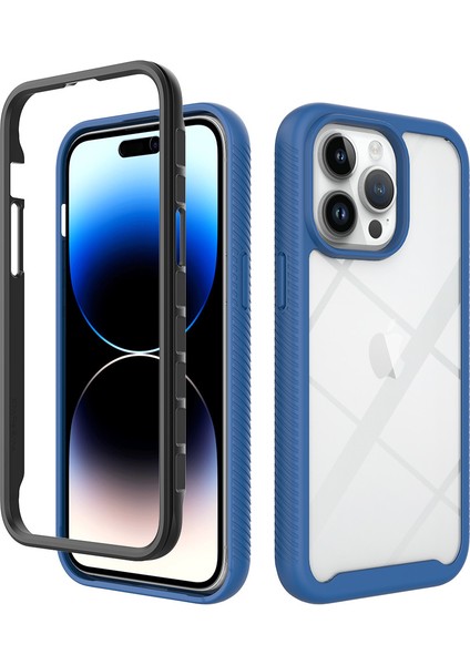 IPhone 15 Pro Max Tampon Telefon Kılıfı Için Şeffaf Şeffaf Telefon Kılıfı (Yurt Dışından)