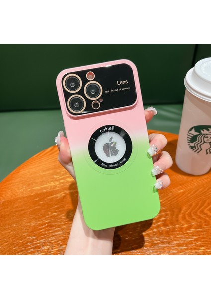 Degrade Manyetik Tam Kapak Telefon Kılıfı iphone 13 Tampon Telefon Kılıfı (Yurt Dışından)