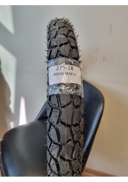 Tyres 275-18(TUBELESS) Motorsiklet Lastiği Royal Max1