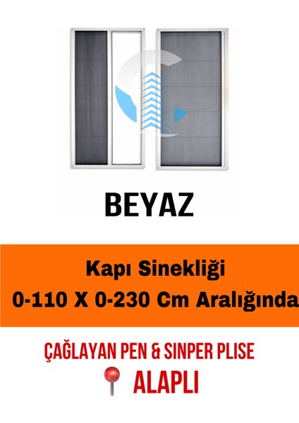 Pileli Plise Sürgülü Akordiyon Katlanır Kapı Sinekliği (plastik Kapı&Pencere-çelik Kapı)