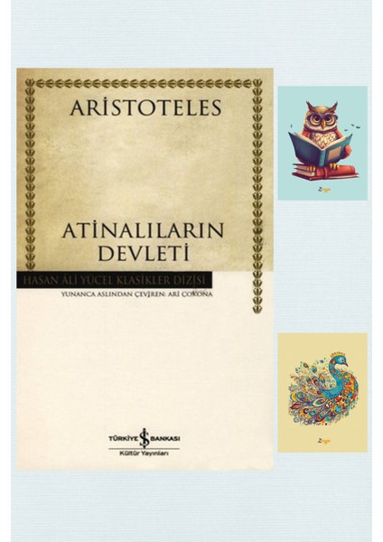 Atinalıların Devleti :Hasan Ali Yücel Klasikleri - Aristoteles + Not Defterli Seti