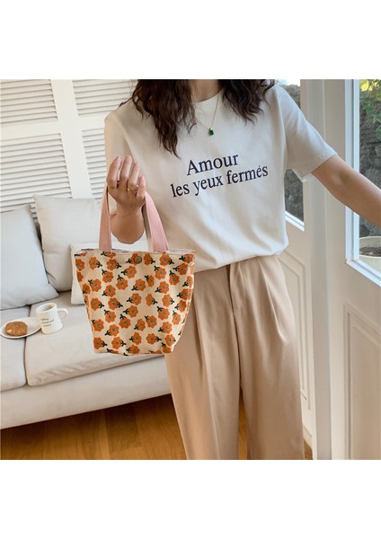 Bej Gül Moda Kadın Inek Baskı Omuz Çantaları Kadın Koltukaltı Çantaları Leopar Zebra Desen Kabarık Bez Çantalar Küçük Çantalar ve El Çantaları (Yurt Dışından)