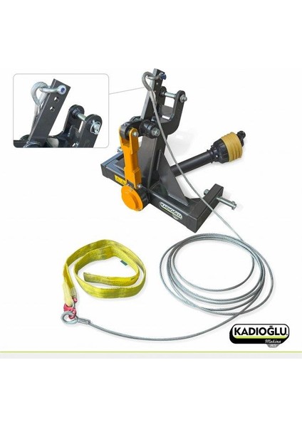 Vibrope Master Ayarlanabilir Çekme Bırakma Halatlı Ağaç Silkme Makinesi