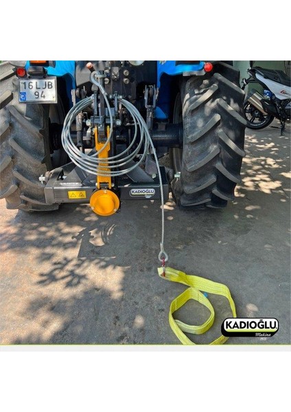 Vibrope Master Ayarlanabilir Çekme Bırakma Halatlı Ağaç Silkme Makinesi