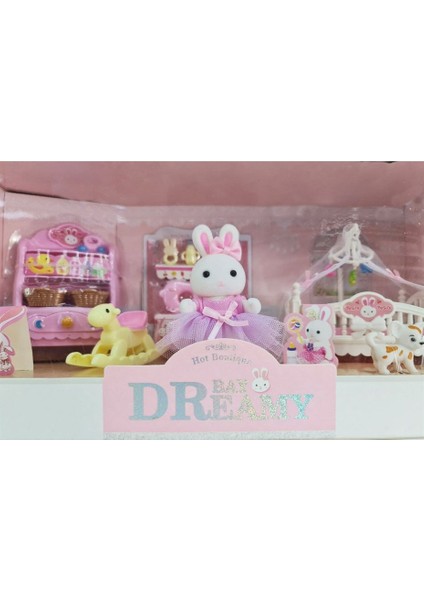 Bay Dreamy Mi̇ni̇ Tavşan Bebek Odası Oyun Seti̇