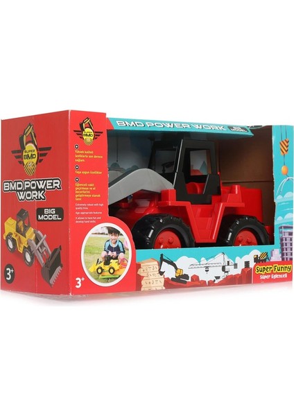 Bmd Power Work Dozer Kırmızı
