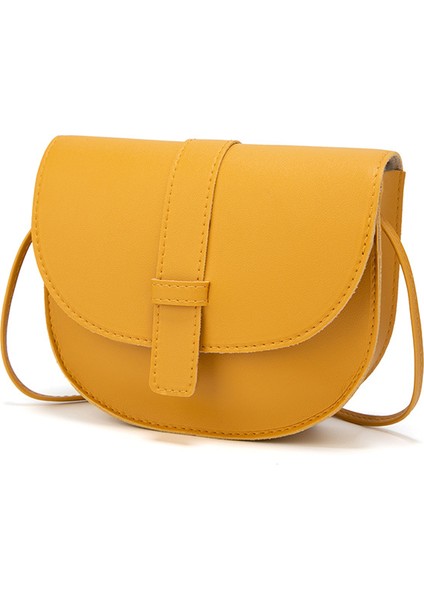 Siyah Küçük Kadın Çanta Kabuk Omuz Askılı Çanta Pu Deri Moda Katı Sarı Siyah Crossbody Çanta Bolsas Bayanlar Telefon Çanta (Yurt Dışından) fiyatları