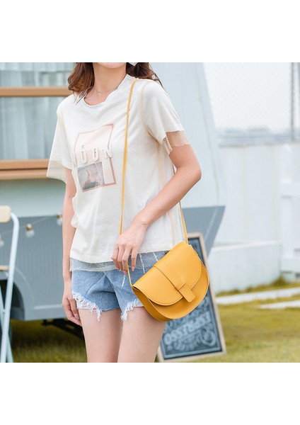 Siyah Küçük Kadın Çanta Kabuk Omuz Askılı Çanta Pu Deri Moda Katı Sarı Siyah Crossbody Çanta Bolsas Bayanlar Telefon Çanta (Yurt Dışından) modelleri