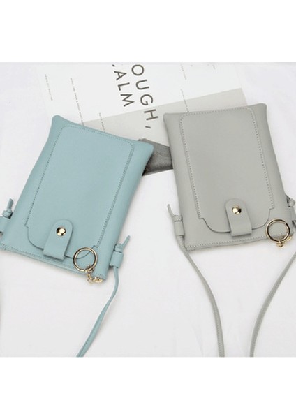 Siyah Kadın Deri Messenger Çanta Mini Cep Cep Telefonu Kılıfı Öğrenci Crossbody Kılıf Debriyaj Çanta Cüzdan Kız Küçük Omuz Çantası Çanta (Yurt Dışından) fiyatları