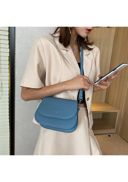 Siyah Basit Eğilim Kadınlar Için Crossbody Çanta Katı Vahşi Flap Omuz Çantası Bayan Tasarımcı Küçük Kadın Çanta ve Cüzdanlar Yeni Moda (Yurt Dışından) modelleri