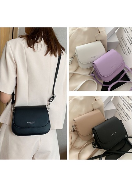 Siyah Basit Eğilim Kadınlar Için Crossbody Çanta Katı Vahşi Flap Omuz Çantası Bayan Tasarımcı Küçük Kadın Çanta ve Cüzdanlar Yeni Moda (Yurt Dışından) indirimleri