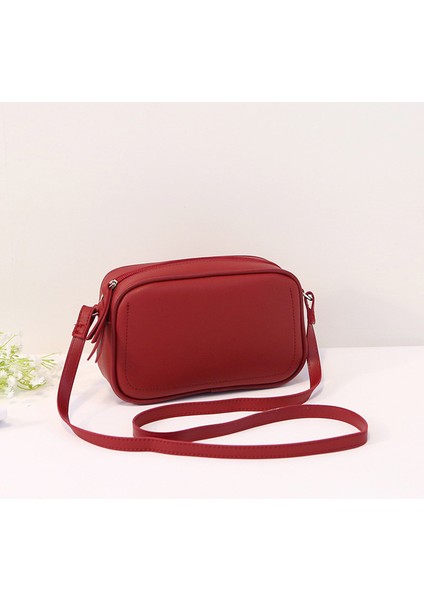 Siyah Pu Deri Bağbozumu Kadın Crossbody Çanta Yüksek Kaliteli Omuz Çantaları Küçük Kare Düz Renk Çanta Kadın Muti-Maç Kız Çantası (Yurt Dışından) fiyatları