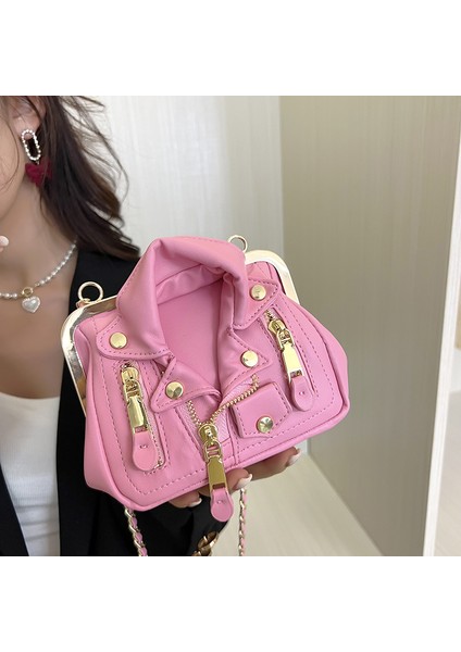 Yeşil Lüks Tasarımcı Kadın Çantası Yüksek Kaliteli Pu Deri Omuz Çantası Moda Mini Giydirin Şekli Crossbody Çanta Trendy Kişilik Çantalar (Yurt Dışından)