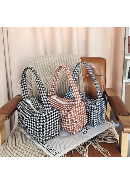 Siyah 2022 Yeni Moda Kadın Vintage Ekose Baskı Omuz Çantaları Kadın Çantası Rahat Küçük Crossbody Çanta Lüks Tasarımcı Çanta (Yurt Dışından) fırsatları