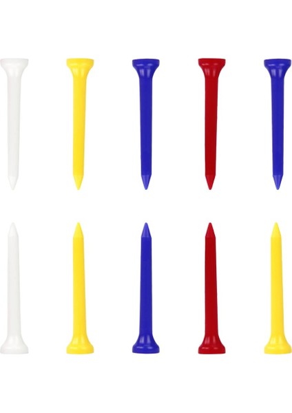 10PCS Golf Tees Farklı Boyutlarda Dayanıklı Dökme Golf Sivri Uçları 54/70/83MM - 54MM (Yurt Dışından) modelleri