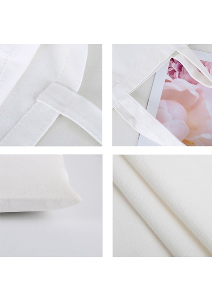 White-B Kadın Çantası Rahat Büyük Kapasiteli Omuz Çantaları Shopper Tuval Mektubu Moda Harajuku Baskı Shopper Çanta (Yurt Dışından) indirimleri
