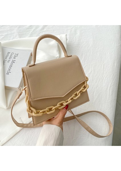 Mor Yeni Zincir Omuz Çantası Tasarımcı Çanta Bayanlar Için Düz Renk Kadınlar Için Crossbody Çanta Moda Kadın Küçük Flap Kolu Çanta (Yurt Dışından) fırsatları