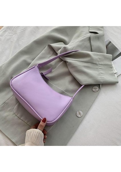 B Lüks Altın Bulut Çanta Kadınlar Için Deri Hobos Retro Bulut Crossbody Çanta Küçük Telefon Çanta Tasarım Debriyaj Klip Çanta Kadın Bolsa (Yurt Dışından)