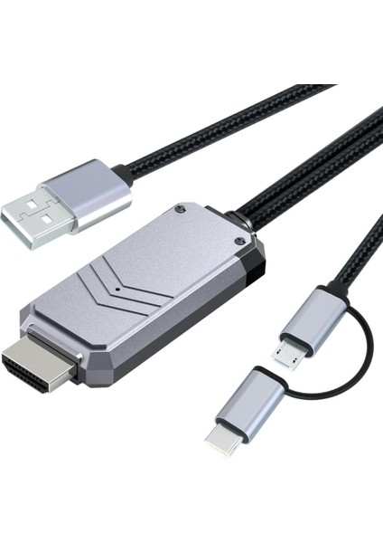 1080P/MICRO USB Adaptör Bluetooth 5.0 Dönüştürücü (Yurt Dışından)