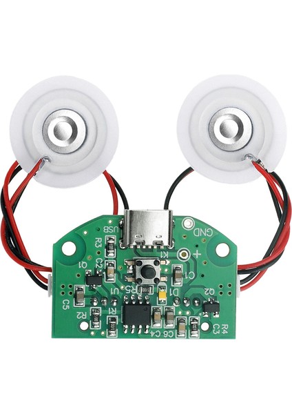 USB Mist Nemlendirici Deney Ekipmanı Modülü Dıy 2 Sprey Başlığı Büyük Sis (Yurt Dışından)