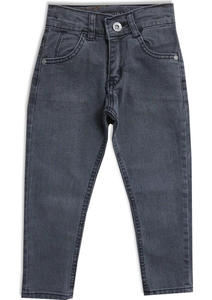Erkek Füme Likralı Kot Pantolon