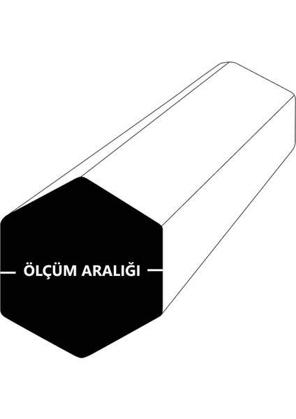 Kalyon Çelik Hex 19 mm C45 (1045) Altıköşe Soğuk İmalat Çeliği (1 Metre )