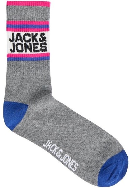 Jack & Jones Jacathletıc Logo Tennıs Sock Grımelanj