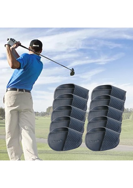 Golf Demir Kafa Kapakları Açık Koruyucu Dayanak Dayanıklı Aktiviteler Hediye Derin Mavi Küçük (Yurt Dışından) modelleri