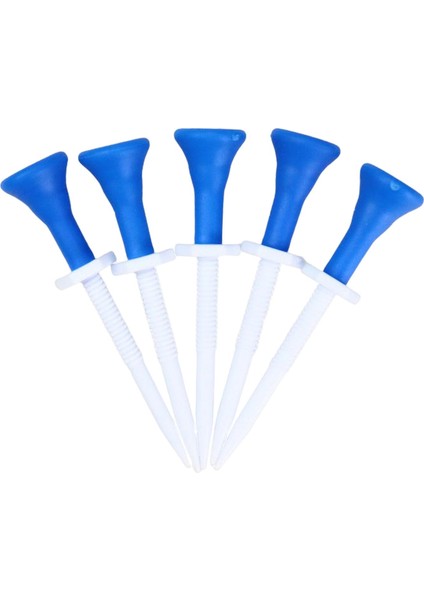 5 Sayım Golf Tees Yüksekliği Ayarlanabilir Set Yüksek Dayanıklı Mavi (Yurt Dışından) fiyatları