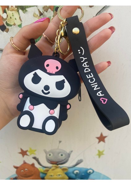 Kuromi Bozuk Para Cüzdanı Anahtarlık