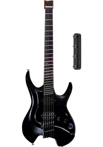 W800PBK Headless Multiscale Smart Gitar