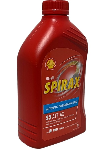 Sprirax S2 Atf Ax Otomatik Şanzıman Yağı 1 Litre