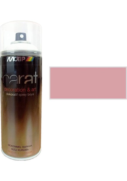 Carat Sprey Boya Açık Pembe Parlak 400 ml - RAL3015