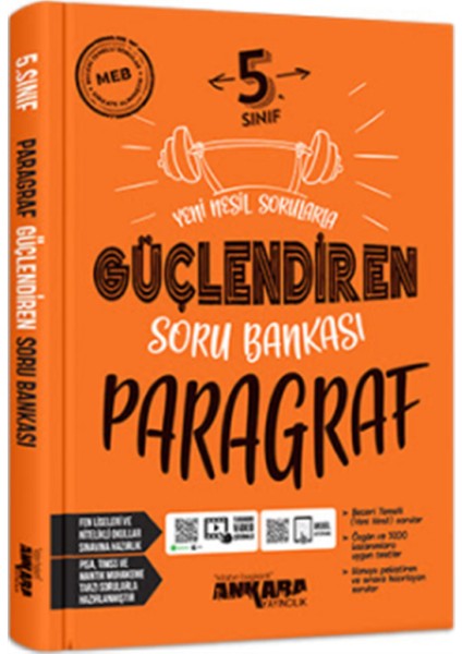 5.Sınıf Güçlendiren Türkçe Soru Bankası - Paragraf Güçlendiren Soru Bankası fiyatları