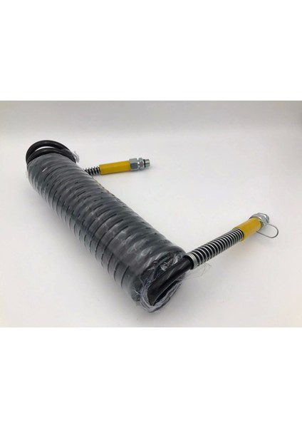 Dorse Hortumu 8 x 12 mm 5.5 mt Siyah Uçları Sarı M22X1.5 Rekorlu