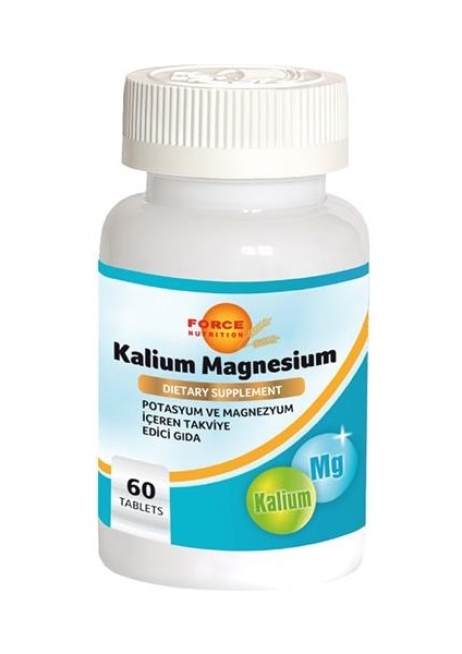 Potasyum Magnezyum 60 Tablet