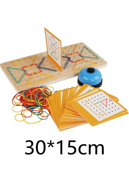 Grafik Matematik Deseni Bloklar Kids Için Kauçuk Bandı Geoboards Yeni Yürümeye Başlayan Çocuklar (Yurt Dışından)