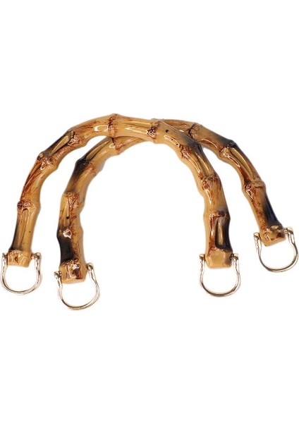 Bambu Görünümlü Çanta Sapı U Model (Çift)