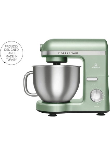 Mastermaid Chef Pro Çift Kollu Stand Mikser Cabbage Green 1750 W