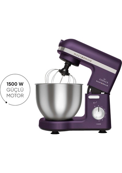 Mastermaid Chef Stand Mikser Grape Purple 1500W 5 Lt